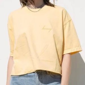 Brandy Melville Honey Crop Top🍯